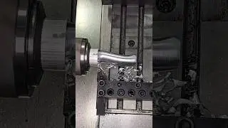 Обработка изогнутого рычага на станке с ЧПУ, прецизионное производство 👍