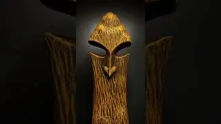 #woodcarving #monsterart #DIYWoodArt #HandmadeHorror #woodensculpture #asmrwoodworking #asmr