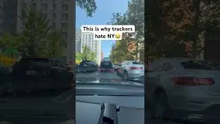 This why drivers hate NYC double parking #shorts #driving #viralvideo #youtubeshorts #trending