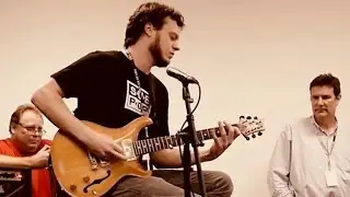 Emil Werstler demonstrates the new PRS 