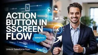 #16:- Salesforce Screen Flow: Action Button in Screen Flow | Salesforce Hindi Tutorial