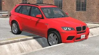 Cars vs Street Gutter &ndash; BeamNG.Drive