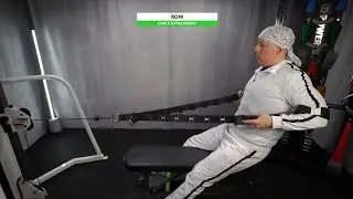 Cable | Row | Flat Bench | Arm Straps | Fast-Attach All In 1 Fitness Strap