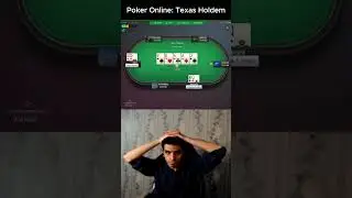 С Богом! #shorts #poker #pokerdom #pokeronline# #texasholdem #straight