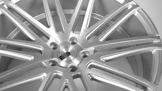 XO Luxury Wheels - Milan in Silver w/ Brushed Face