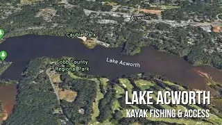 Lake Acworth Kayak Fishing overview