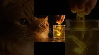 Cat Vs mix glow #cat #dark #animals #animation #shortvideos