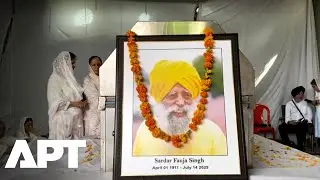 Farewell to Fauja Singh | World&rsquo;s Oldest Marathon Runner Honored at Funeral in India | APT