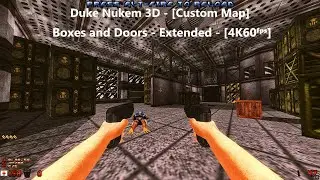 Duke Nukem 3D - [EDuke32 & HRP & DukePlus] - Map: #0025 - Boxes and Doors - Extended - [4K60ᶠᵖˢ]
