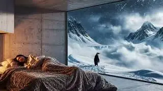 Сон под зимнюю бурю и нигилистичный пингвин | Снятие стресса и одиночества | Уютное убежище