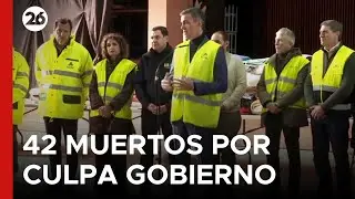 🚨 PEDRO SÁNCHEZ DESOYÓ LAS ADVERTENCIAS Y 42 PERSONAS MURIERON | Negligencia total en las vías