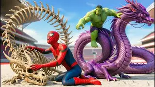 🦄🕷️ SPIDERMAN Wins The Magic Legendary Unicorn Racing Championship – Epic Racing Challenge