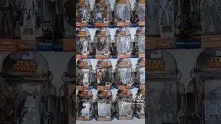Colecci&oacute;n completa de Star Wars Mission Series de Hasbro de 3 3/4