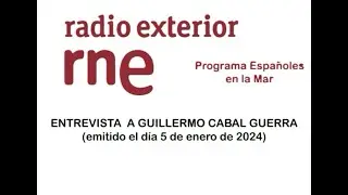 ENTREVISTA EN RADIO NACIONAL DE ESPAÑA