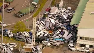 typhoon jebi leaves trail of destruction across japan -  2018 - 9