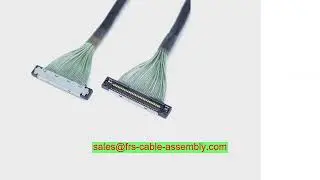 Usine d&rsquo;assemblages de c&acirc;bles C&acirc;ble coaxial micro haute vitesse I-PEX Cabline 20454-030T Assemblage