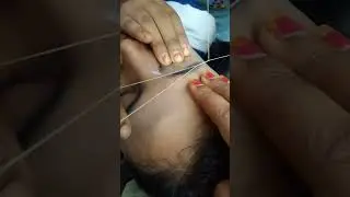 threading time @Lashebeautyparlour @kasheesbeautyparlor @CookWithNisha12
