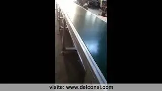 Esteiras Industriais - Esteira com lona de PVC