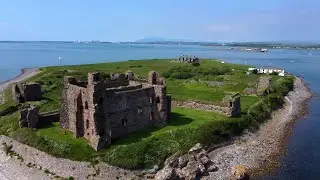 Exploring Stunning Piel Island & Castle, Cumbria. SD, HD 4K.
