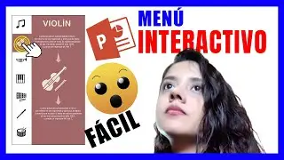 Como hacer un MEN&Uacute; INTERACTIVO en PowerPoint ✅F&Aacute;CIL✅ Infograf&iacute;a