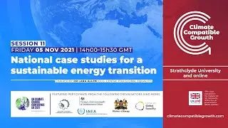 CCG COP26 Side Events Session 11 - National Case Studies for a sustainable energy transition