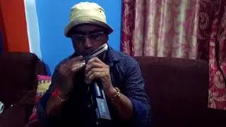 Playing mouth organ hum tere bin ab reh nhi saktey pn Shekhar