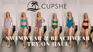 HUGE CUPSHE SWIMWEAR AND BEACHWEAR TRY ON HAUL - HONEST REVIEW 🙈🛍😳 | Isobel Celine
