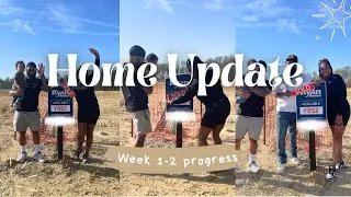 New Construction Home Building Process with #RyanHomes Week 1-2 #homebuildingjourney #homebuyers