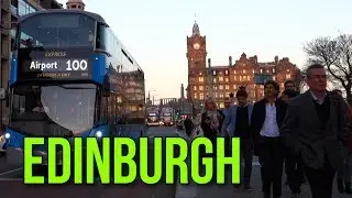 The UK Today - Walking Around EDINBURGH City Centre... Scotland