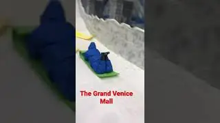 The grand venice mall #venicemall #snow #snowmasti#shorts #youtube_short #treanding #noida #time