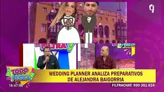 Wedding planer sobre boda de Alejandra y Said: “Se usarán 5 toneladas de flores para la decoración”