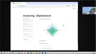 Clustering – Déploiement Web App (streamlit / Python)