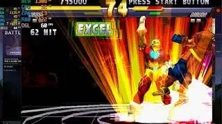 Street fighter ex2 plus I Shadow Geist VS Garuda ASMR combo  #