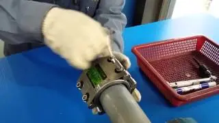 How to Repair a Pipe Using Double Locks Type Repair Clamp