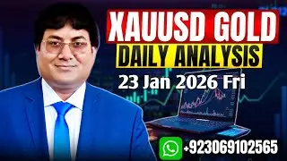 gold forex forecast today hindi 23 Jan 2026 | #xauusd technical analysis usoil price prediction news