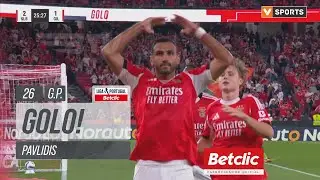 Golo Pavlidis: Benfica (2)-1 Gil Vicente (Liga 25/26 #7)