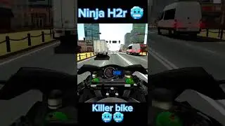 Ninja H2r 🥶 Killer bike #H2r #zx10r #bikesgames#indianrider