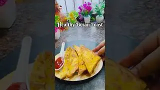 ⏰ 10 Minutes Healthy Besan Toast Recipe | Quick & Tasty Breakfast #10MinuteRecipe #HealthyBesanToast