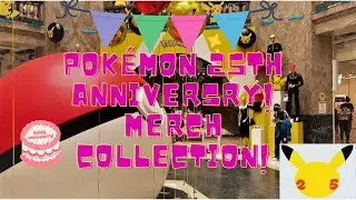 Pok&eacute;mon 25th Anniversary in Paris! Limited  merchandise!