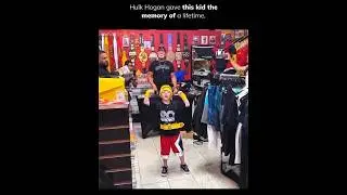 Hulk Hogan gave this kid the memory of a lifetime
