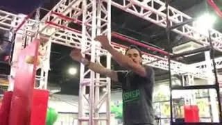 Obstacle Training: Floating Ninja Boards