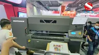 Sunthinks new technology Epson printhead single pass carton packaging machinery