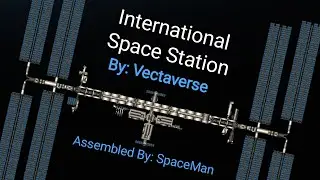 International Space Station Blueprint In SFS! BP at 50 Likes! 