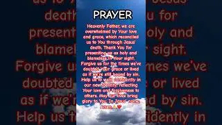 Follow Jesus 🙏❤️ A Prayer of Gratitude for Reconciliation and Grace