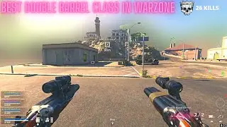 Best Double Barrel Shotgun Class in Warzone (26 KILLS) *MAX DAMAGE*