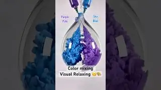 Relaxing Color 🎨🫠🔥Mix Series | Lab Aesthetics&rdquo; #medlab #lablife #asmr #asmrlab