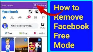 How to turn on basic mode plus in Facebook. How to turn on free Facebook mode