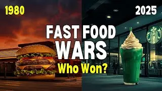 McDonald's vs. Subway vs. Starbucks: The Fast Food Wars (1980-2025) 🍔☕