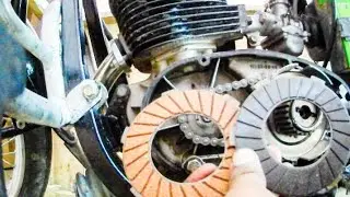 Clutch plate & clutch chain replacement RD175 || Indian Rajdoot Owners Club