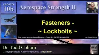 Stress Analysis II: L-10b Fasteners - Lockbolts